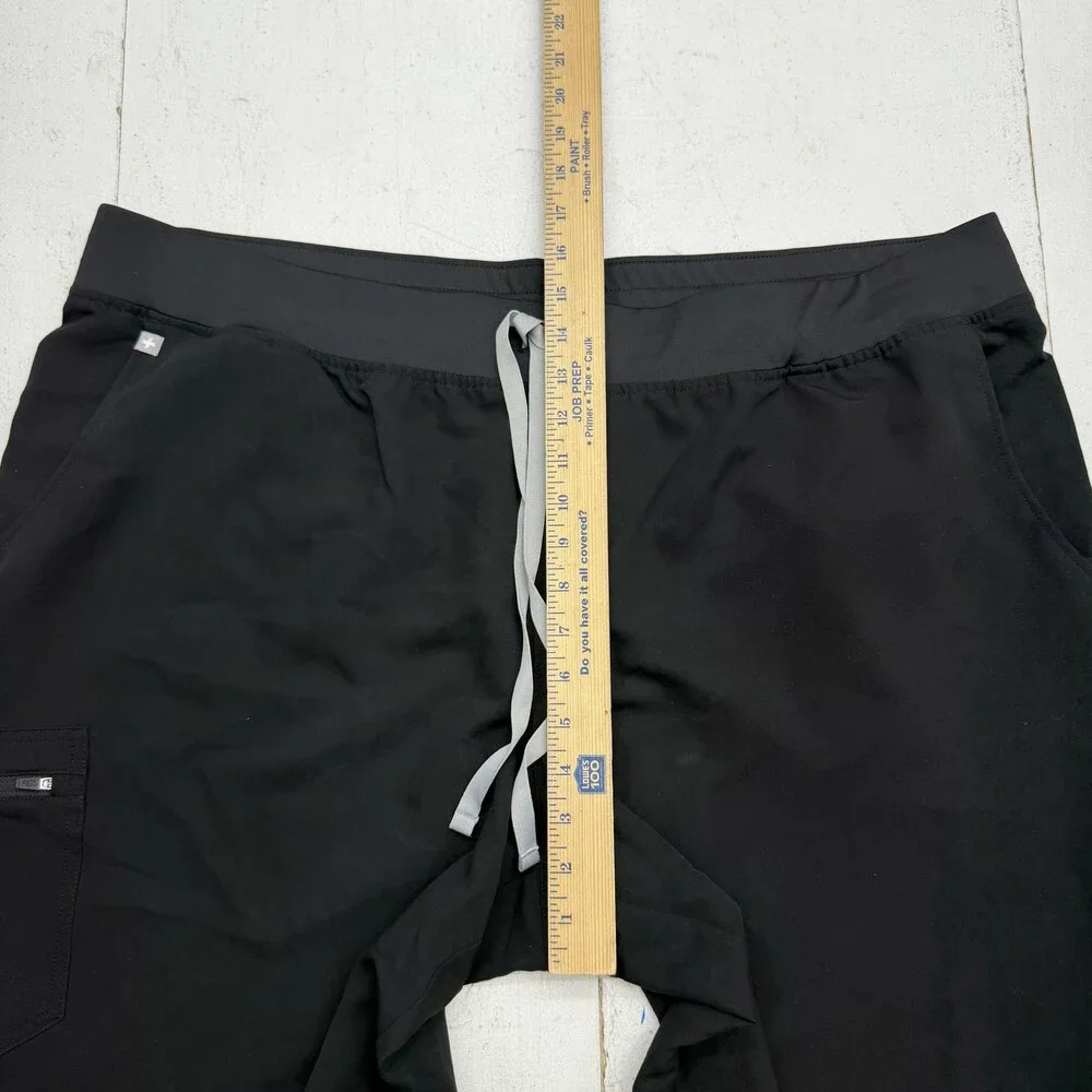 FIGS Scrub Jogger Pants Womens 4XLT Black Zamora 2.0 Technical Medical